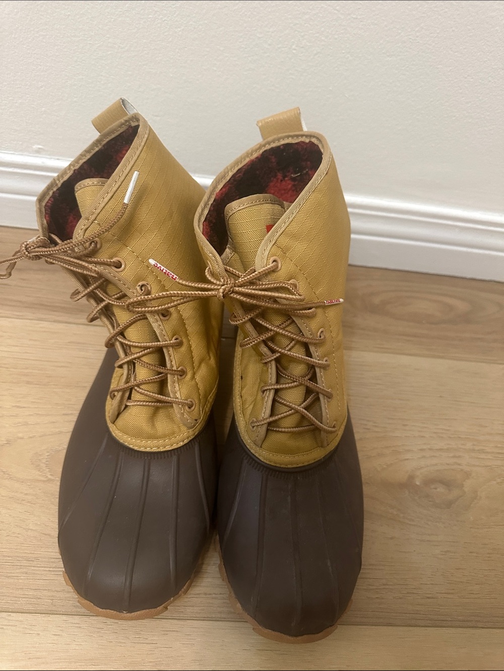 Native Shoes Tan and Brown Duck Boots